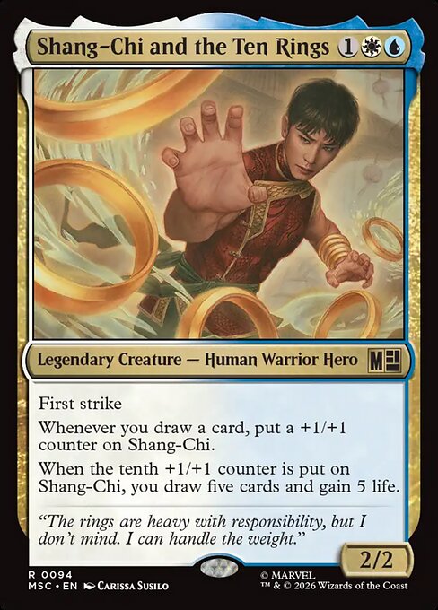 MSC, Shang-Chi and the Ten Rings, Standard, 94, R, Near Mint, {Surge Foil}, EN