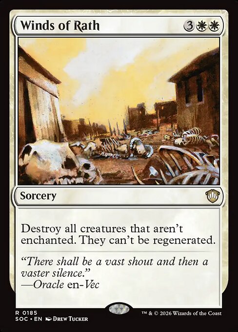 SOC, Winds of Rath, Standard, 185, R, Near Mint, Normal, EN