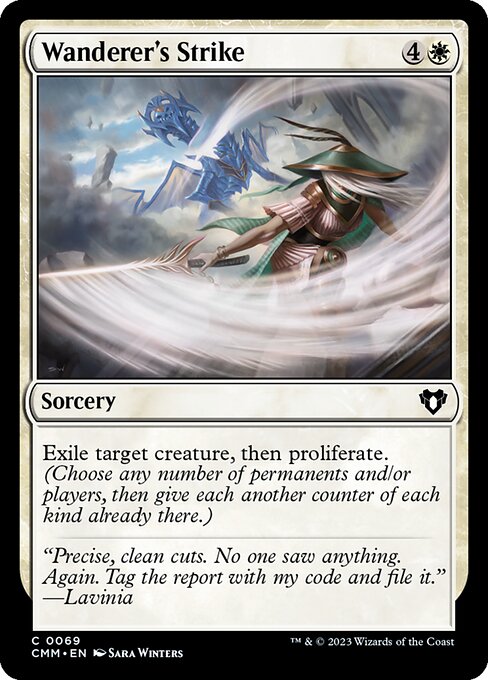 CMM, Wanderer's Strike, Standard, 69, C, Near Mint, Normal, EN