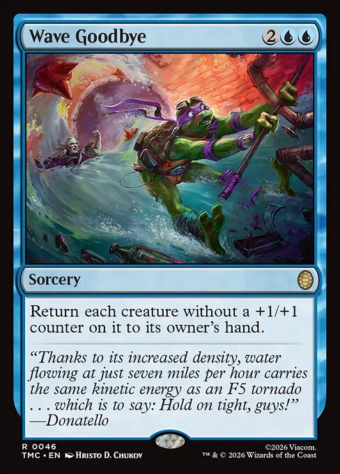 TMC, Wave Goodbye, Standard, 46, R, Near Mint, (Foil), EN