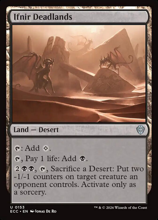 ECC, Ifnir Deadlands, Standard, 153, U, Near Mint, Normal, EN