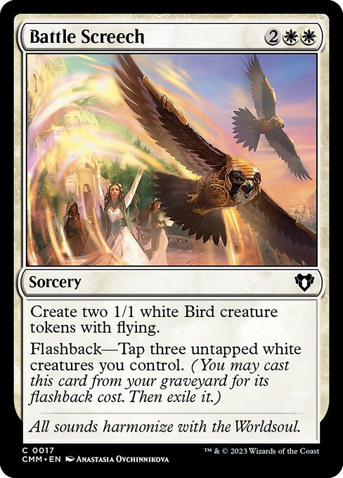CMM, Battle Screech, Standard, 17, C, Near Mint, Normal, EN