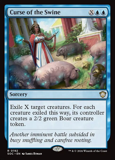 SOC, Curse of the Swine, Standard, 192, R, Near Mint, Normal, EN