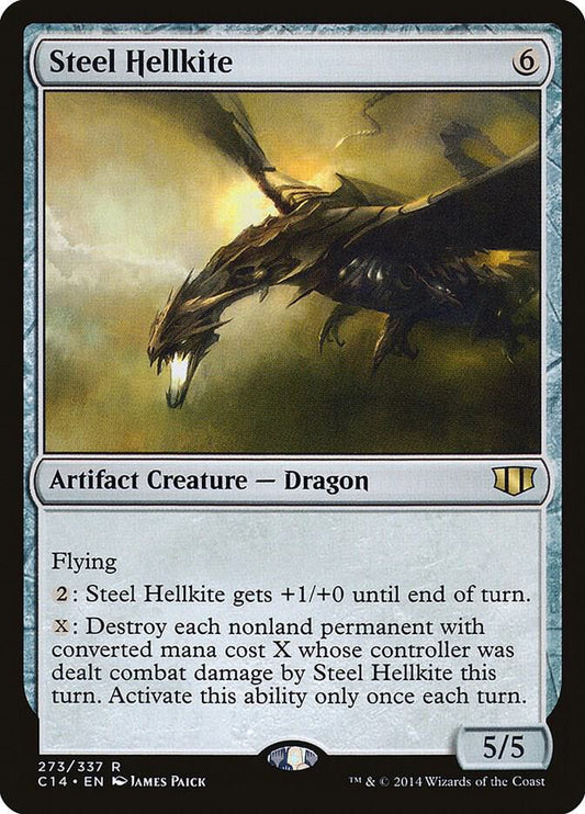 C14, Steel Hellkite, Standard, 273, R, Near Mint, Normal, EN