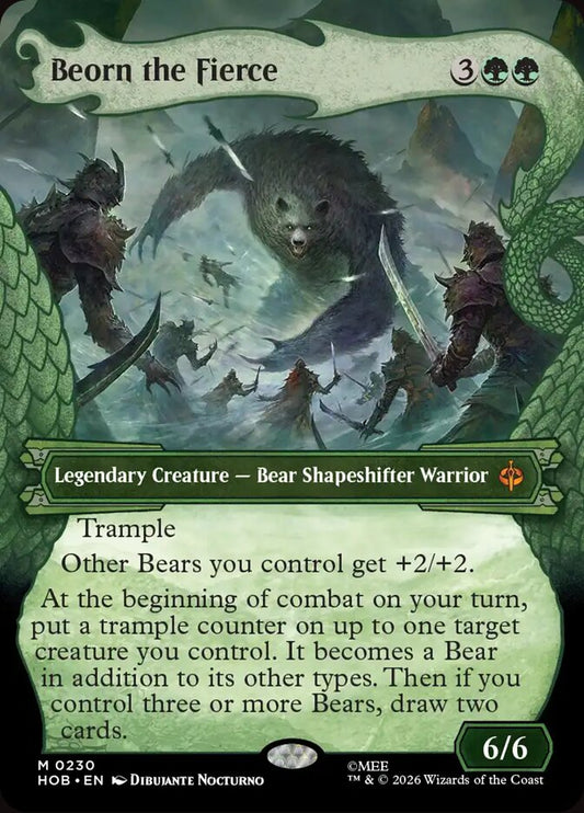 HOB, Beorn the Fierce, (Showcase), 230, M, Near Mint, (Foil), EN