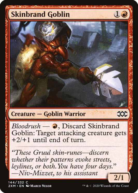 2XM, Skinbrand Goblin, Standard, 144, C, Near Mint, (Foil), EN