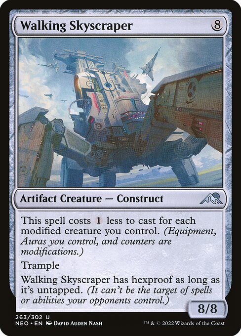 NEO, Walking Skyscraper, Standard, 263, U, Near Mint, Normal, EN