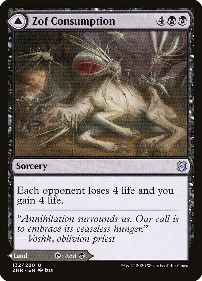 ZNR, Zof Consumption // Zof Bloodbog, Standard, 132, U, Near Mint, Normal, EN
