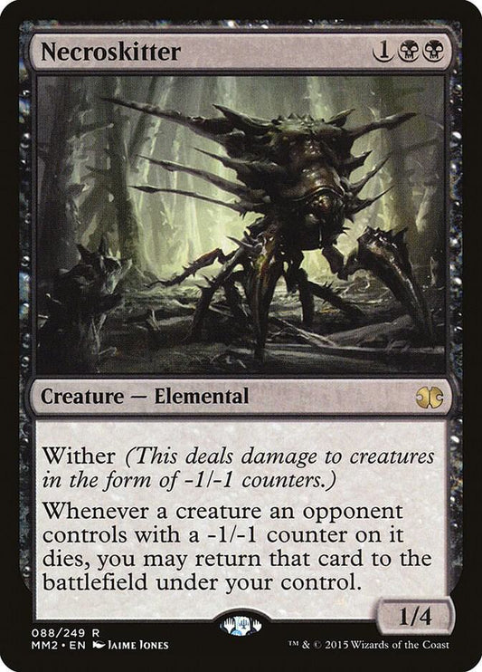 MM2, Necroskitter, Standard, 88, R, Lightly Played, Normal, EN