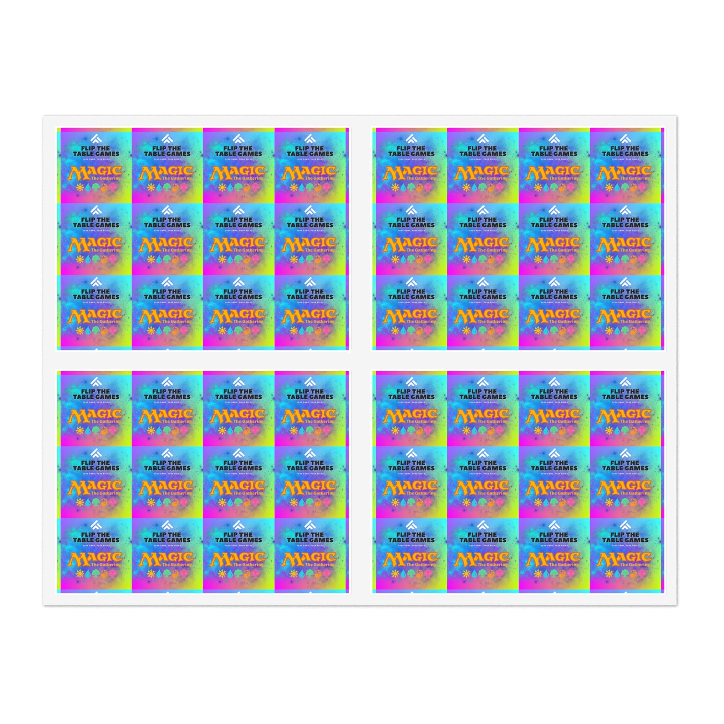 Vibrant Magic Sticker Sheets