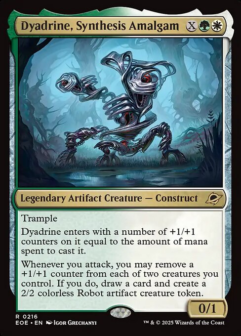 EOE, Dyadrine, Synthesis Amalgam, Standard, 216, R, Near Mint, (Foil), EN