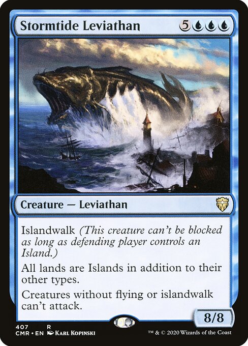 CMR, Stormtide Leviathan, Standard, 407, R, Near Mint, Normal, EN