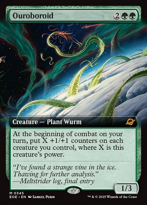 EOE, Ouroboroid, (Extended Art), 345, M, Near Mint, (Foil), EN