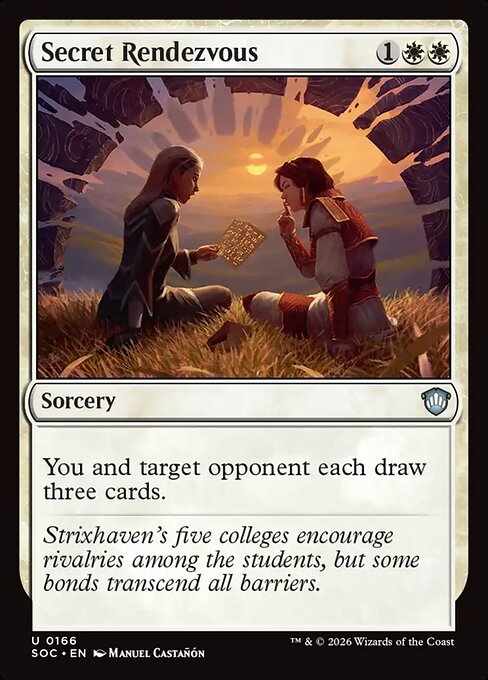 SOC, Secret Rendezvous, Standard, 166, U, Near Mint, Normal, EN