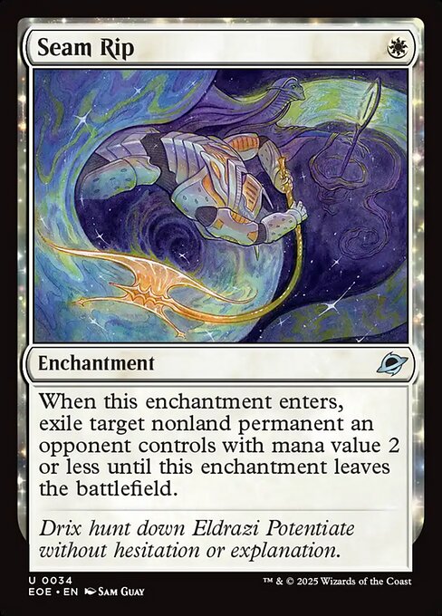 EOE, Seam Rip, Standard, 34, U, Near Mint, (Foil), EN