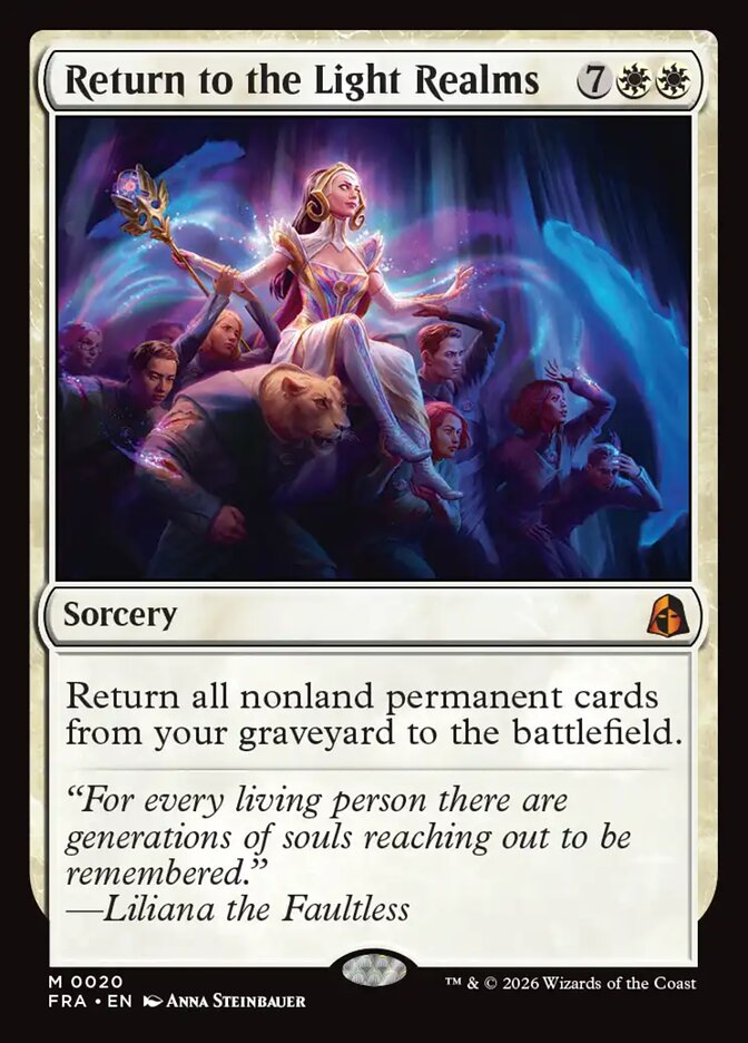 FRA, Return to the Light Realms, Standard, 20, M, Near Mint, Normal, EN