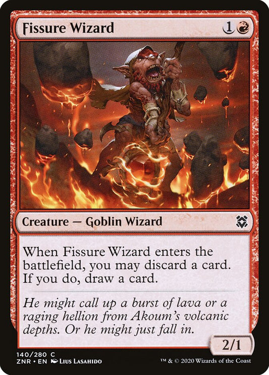 ZNR, Fissure Wizard, Standard, 140, C, Near Mint, Normal, EN