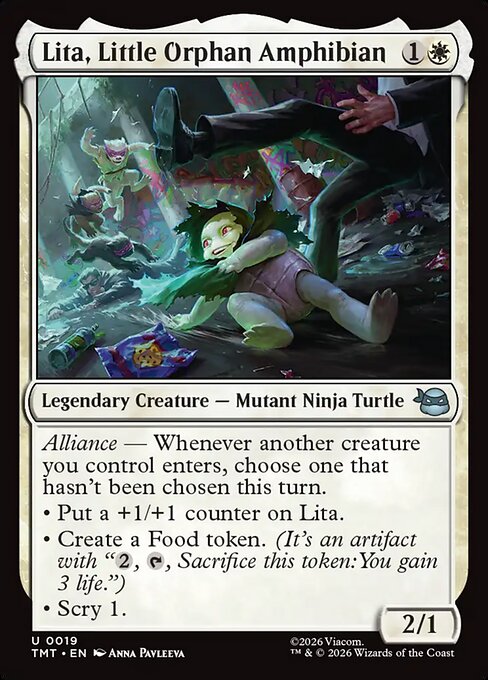 TMT, Lita, Little Orphan Amphibian, Standard, 19, U, Near Mint, Normal, EN