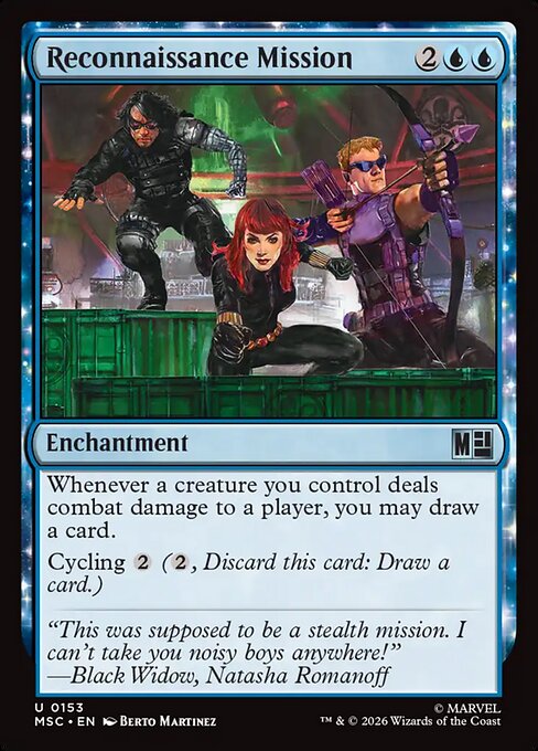 MSC, Reconnaissance Mission, Standard, 153, U, Near Mint, {Surge Foil}, EN