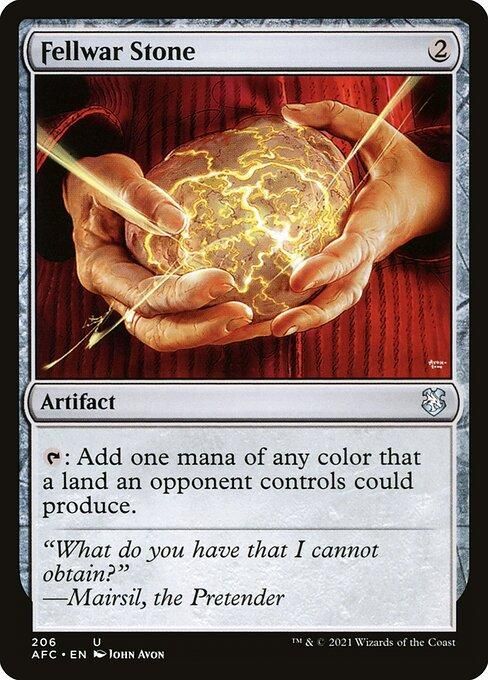 AFC, Fellwar Stone, Standard, 206, U, Near Mint, Normal, EN