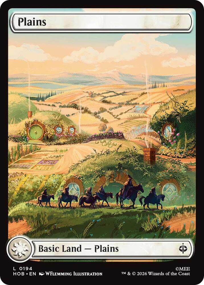 HOB, Plains, Full Art, 268, C, Near Mint, (Foil), EN