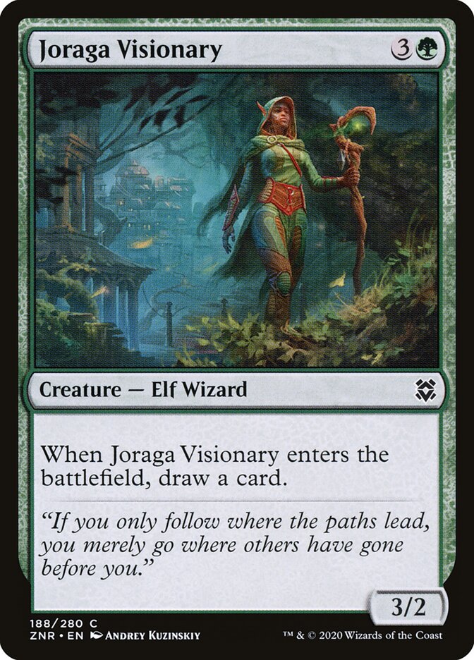 ZNR, Joraga Visionary, Standard, 188, C, Near Mint, Normal, EN