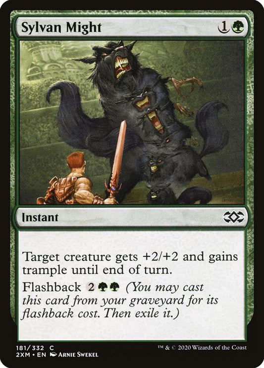 2XM, Sylvan Might, Standard, 181, C, Near Mint, Normal, EN