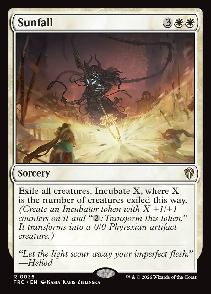 FRC, Sunfall, Standard, 36, R, Near Mint, Normal, EN