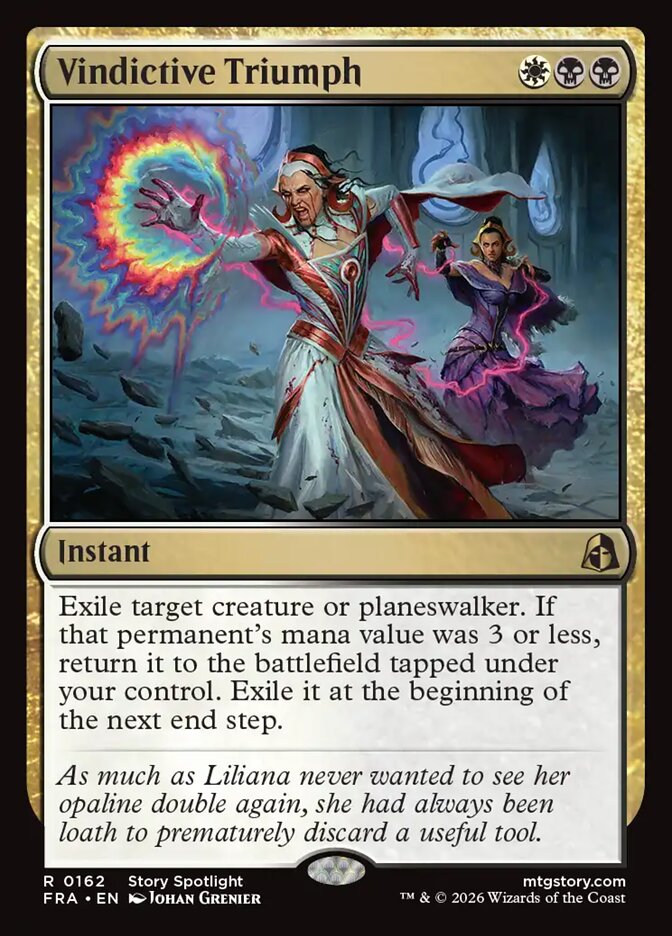 FRA, Vindictive Triumph, Standard, 162, R, Near Mint, Normal, EN