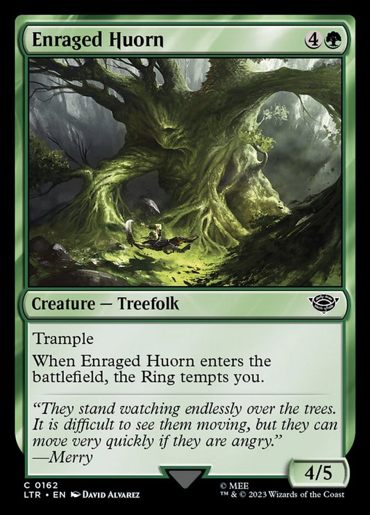 LTR, Enraged Huorn, Standard, 162, C, Near Mint, Normal, EN