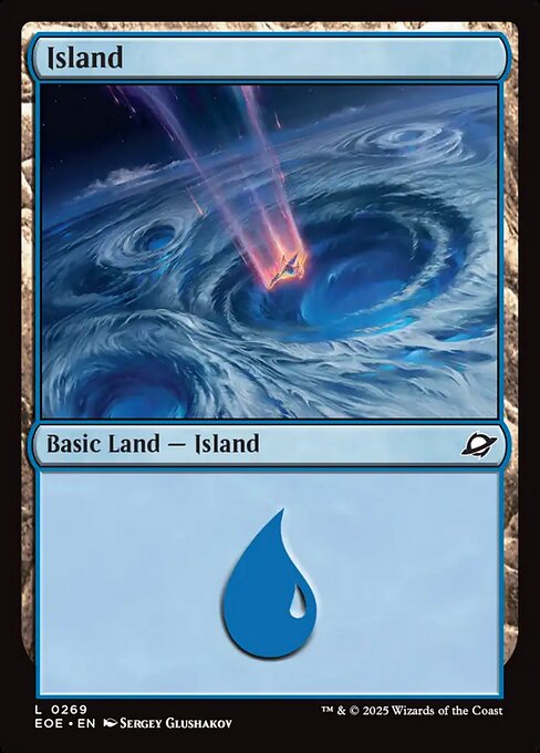 EOE, Island, Standard, 269, C, Near Mint, (Foil), EN