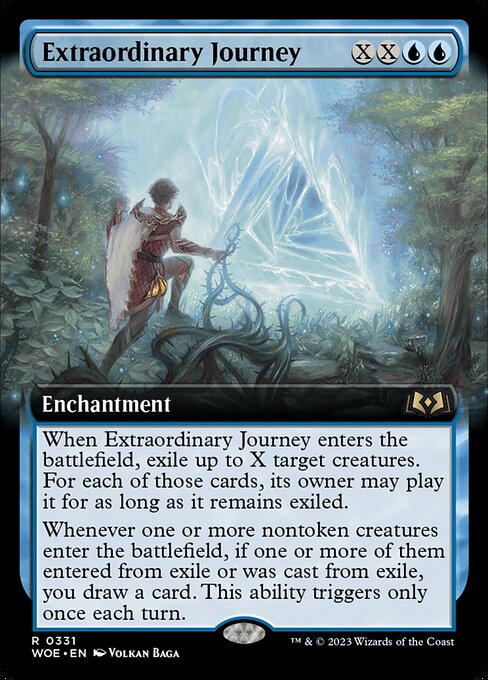 WOE, Extraordinary Journey, (Extended Art), 331, R, Near Mint, Normal, EN