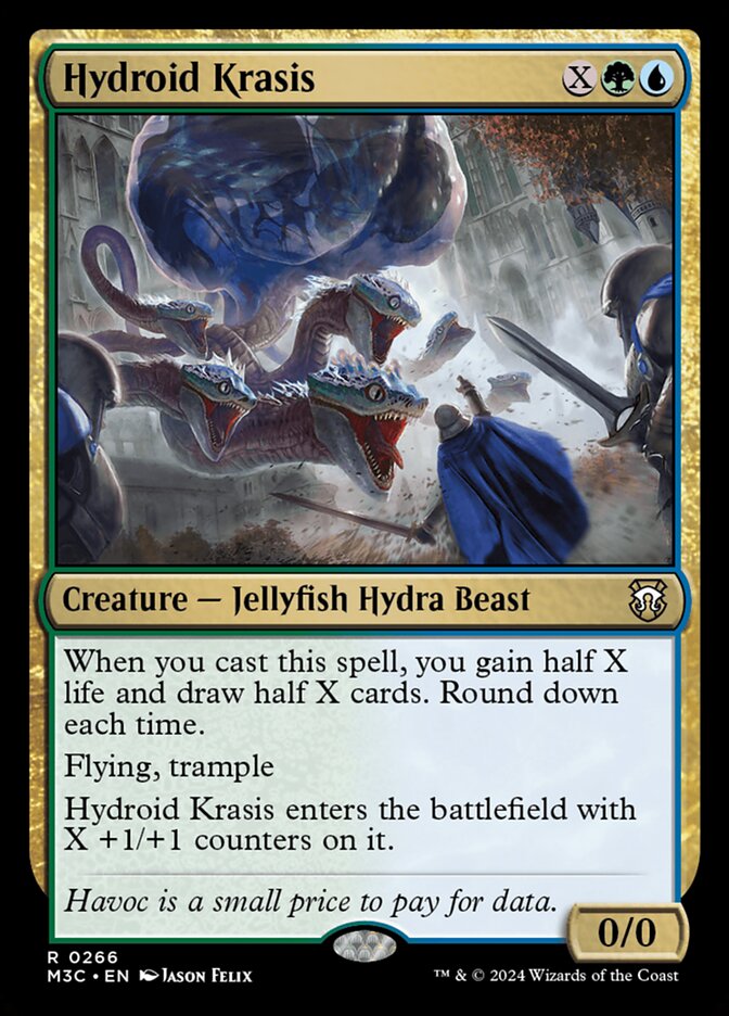 M3C, Hydroid Krasis, Standard, 266, R, Near Mint, Normal, EN