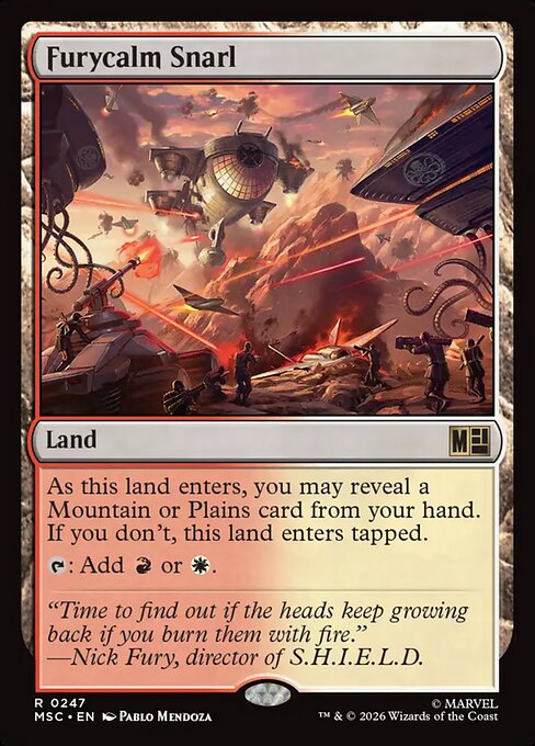 MSC, Furycalm Snarl, Standard, 247, R, Near Mint, {Surge Foil}, EN