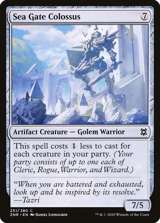ZNR, Sea Gate Colossus, Standard, 251, C, Near Mint, Normal, EN