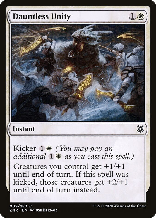 ZNR, Dauntless Unity, Standard, 9, C, Near Mint, Normal, EN