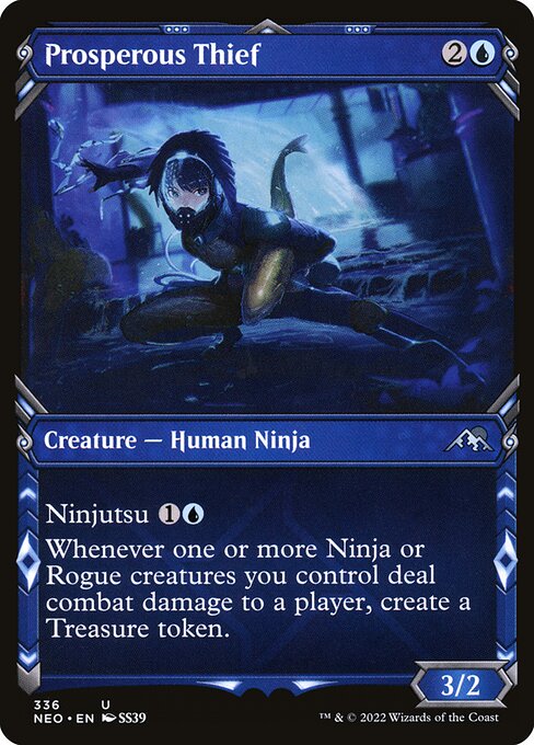 NEO, Prosperous Thief, (Showcase), 336, U, Near Mint, Normal, EN