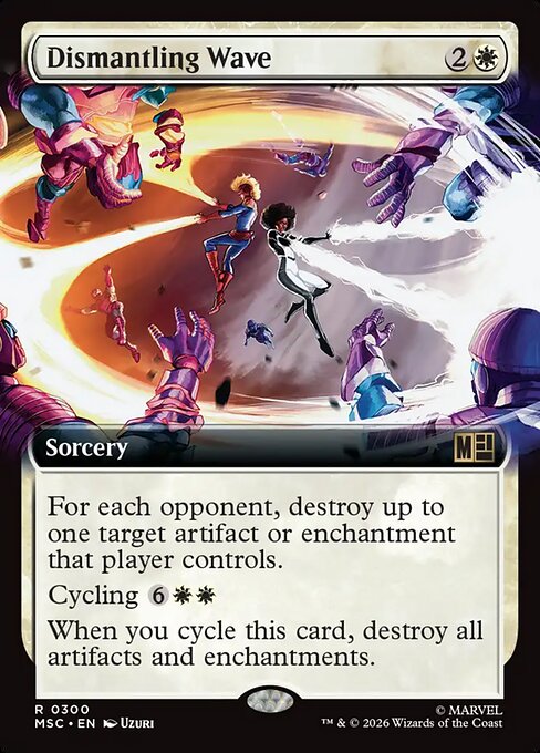 MSC, Dismantling Wave, (Extended Art), 300, R, Near Mint, Normal, EN