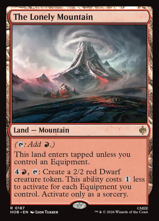 HOB, The Lonely Mountain, Standard, 187, R, Near Mint, Normal, EN