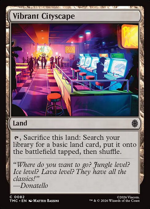 TMC, Vibrant Cityscape, Standard, 82, C, Near Mint, (Normal), EN