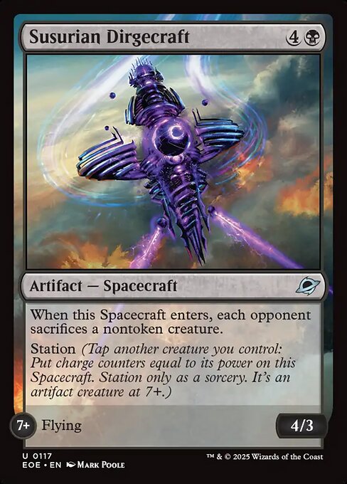 EOE, Susurian Dirgecraft, Standard, 117, U, Near Mint, (Foil), EN