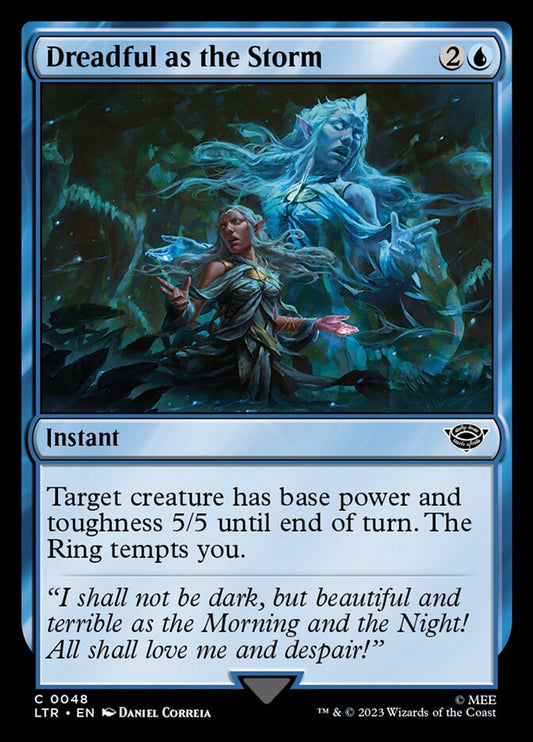LTR, Dreadful as the Storm, Standard, 48, C, Near Mint, Normal, EN