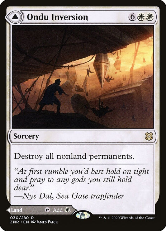 ZNR, Ondu Inversion // Ondu Skyruins, Standard, 30, R, Near Mint, (Foil), EN