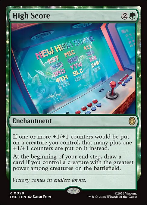 TMC, High Score, Standard, 29, R, Near Mint, (Normal), EN