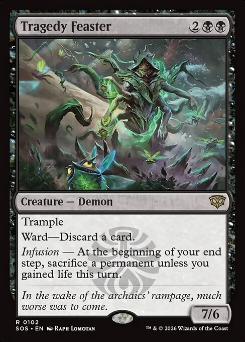 SOS, Tragedy Feaster, Standard, 102, R, Near Mint, Normal, EN