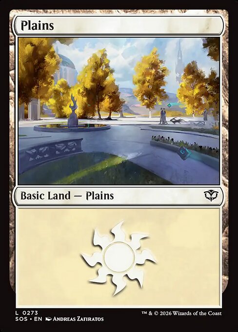 SOS, Plains, Standard, 273, C, Near Mint, (Foil), EN