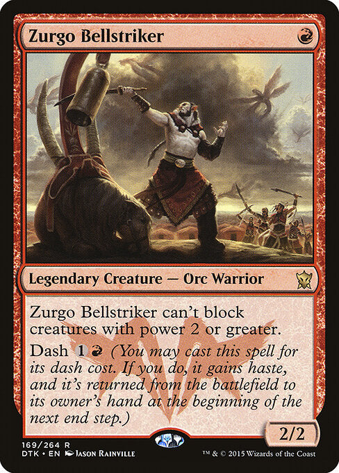DTK, Zurgo Bellstriker, Standard, 169, R, Near Mint, Normal, EN