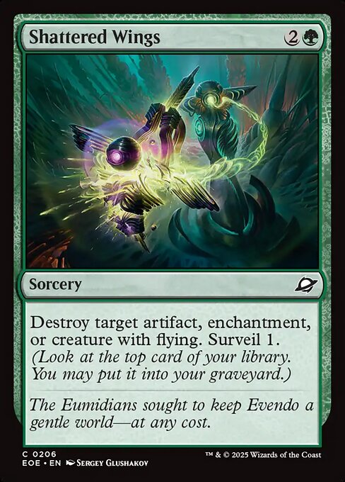 EOE, Shattered Wings, Standard, 206, C, Near Mint, (Foil), EN