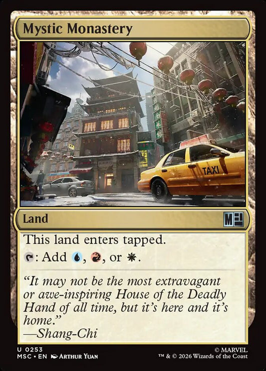 MSC, Mystic Monastery, Standard, 253, U, Near Mint, (Surge Foil), EN