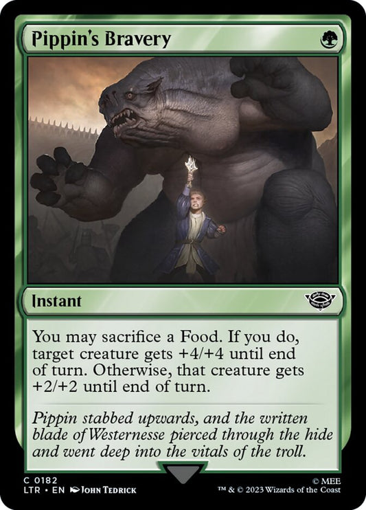 LTR, Pippin's Bravery, Standard, 182, C, Near Mint, Normal, EN